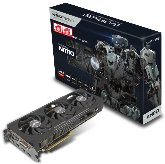 SAPPHIRE NITRO R9 390 8G D5