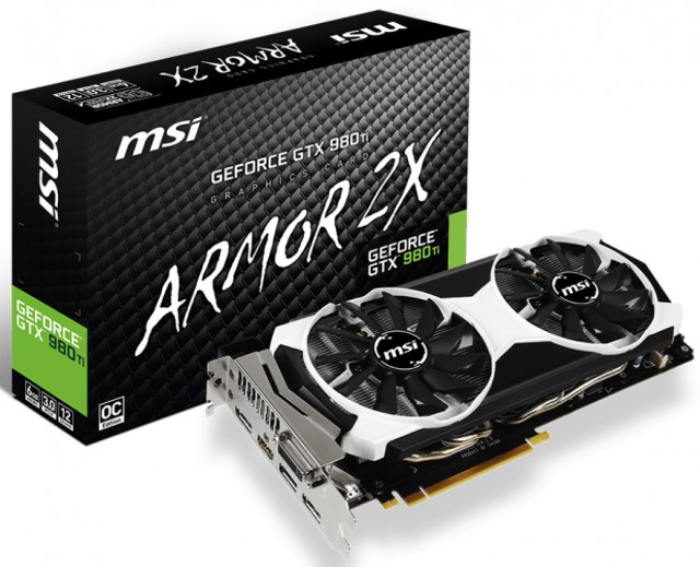 MSI GTX 980TI 6GD5T OC