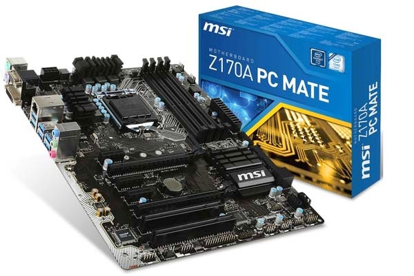 MSI Z170A PC Mate