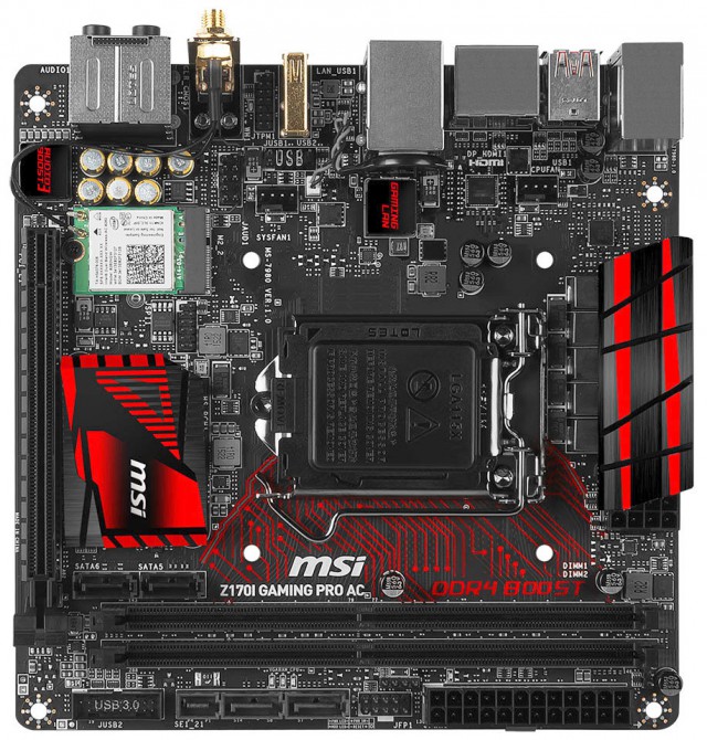 MSI Z170I GAMING Pro AC