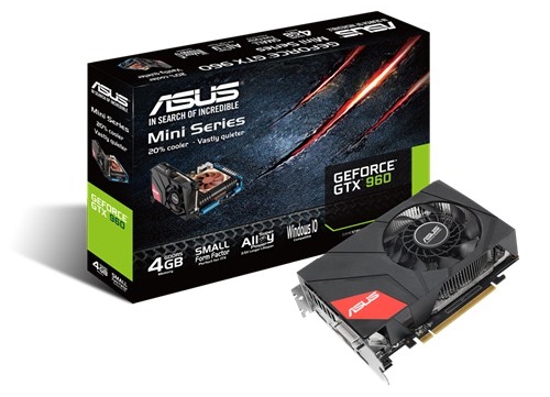 ASUS GeForce GTX 960 Mini (GTX960-M-4GD5)