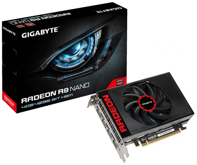 GIGABYTE GV-R9NANO-4GD-B