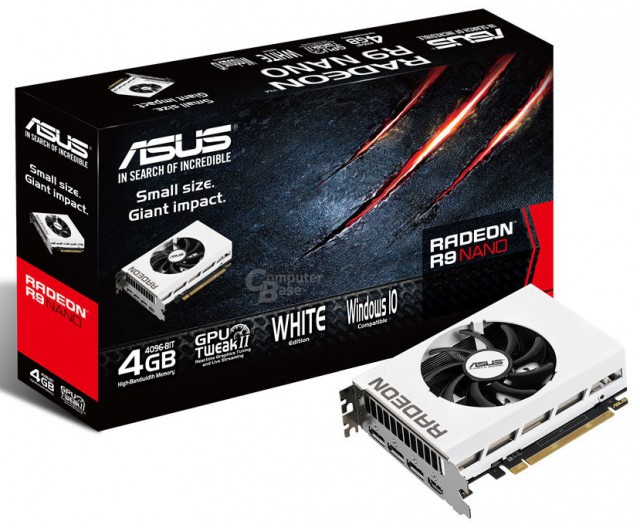 ASUS Radeon R9 Nano White