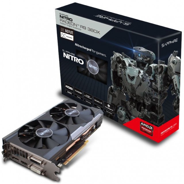 SAPPHIRE NITRO R9 380X 4G D5