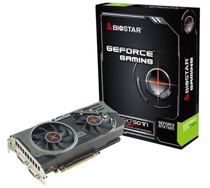 BIOSTAR GeForce GTX 750 Ti GAMING OC