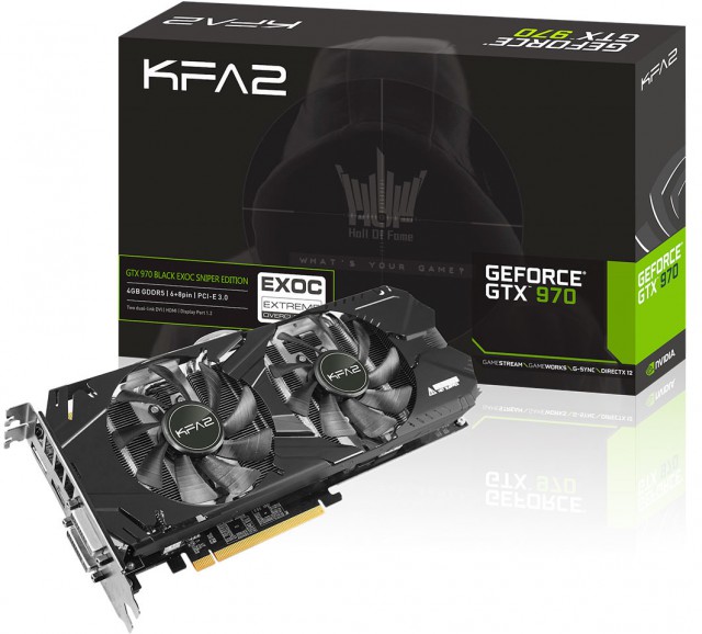 KFA2 GeForce GTX 970 BLACK EXOC SNIPER