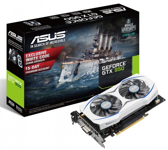 ASUS GeForce GTX 950 (GTX950-2G)