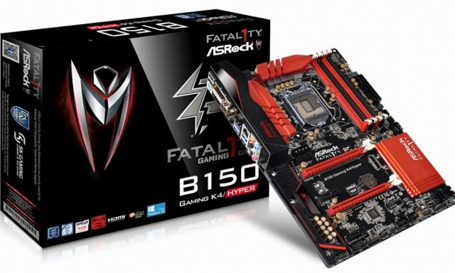 ASRock Fatal1ty H170 Performance Hyper Fatal1ty B150 Gaming K4 Hyper