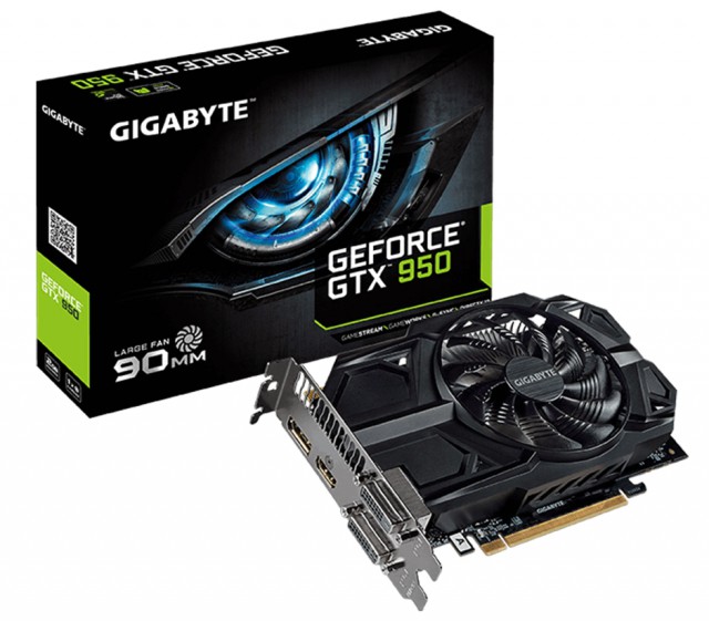 GIGABYTE GeForce GTX 950 GV-N950D5-2GD