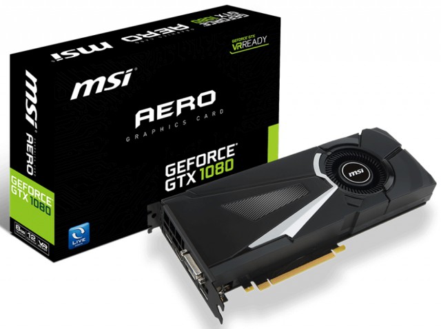 MSI GeForce GTX 1080 AERO 8G