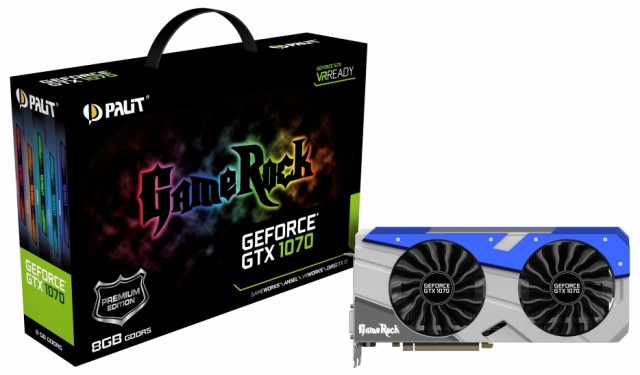 Palit GeForce GTX 1070 GameRock