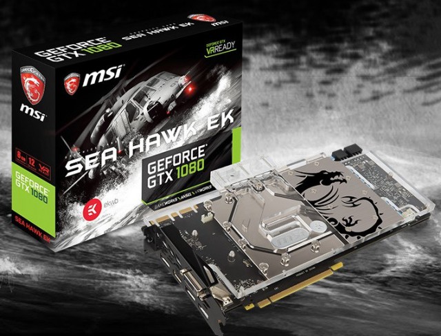 MSI GeForce GTX 1070 SEA HAWK EK X