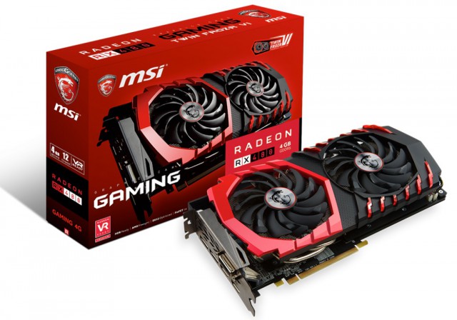 MSI Radeon RX 480 GAMING