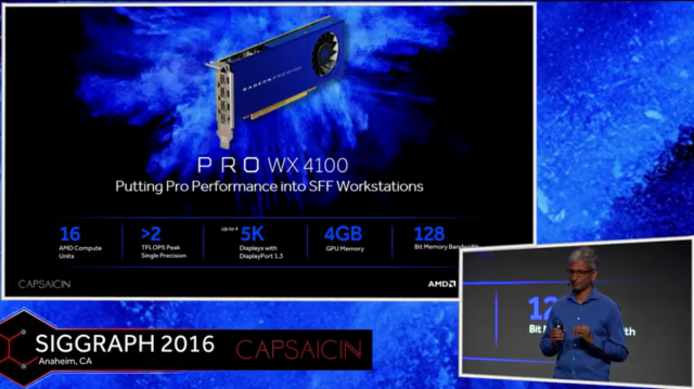 AMD Radeon Pro WX 4100