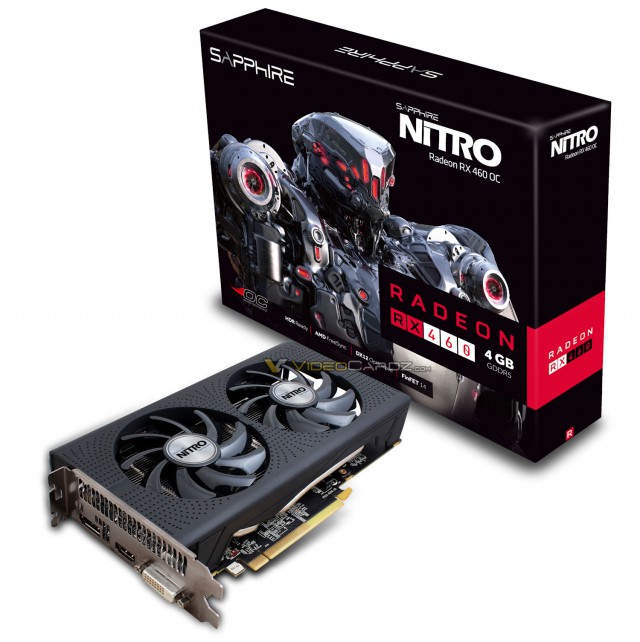 SAPPHIRE Radeon RX 460 NITRO OC