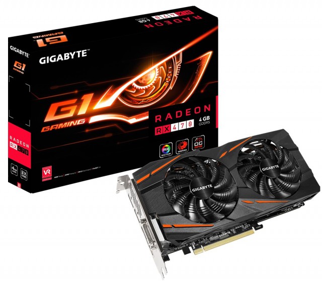 GIGABYTE Radeon RX 470 G1 Gaming 4G