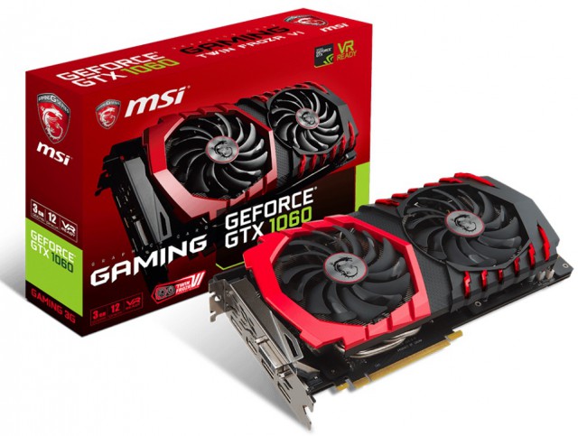 MSI GeForce GTX 1060 GAMING