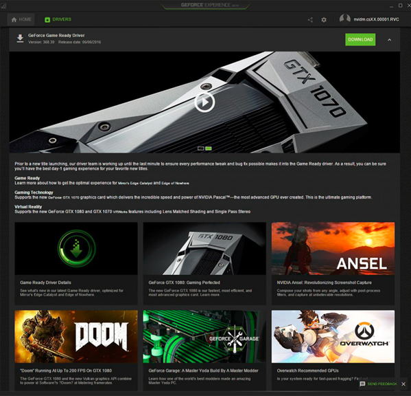 NVIDIA GeForce Experience 3.0