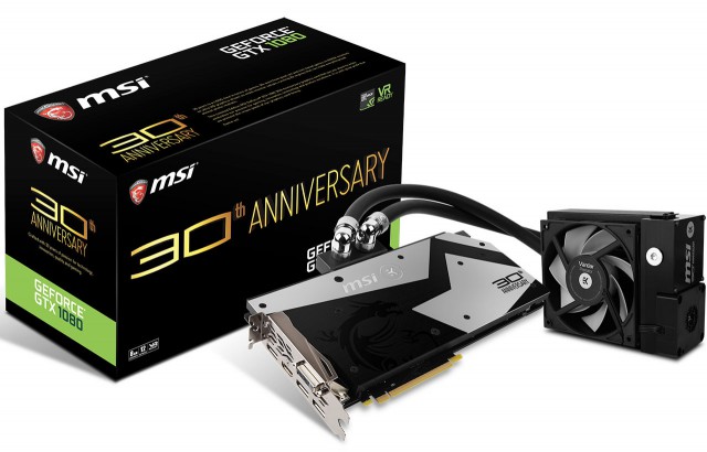 MSI GeForce GTX 1080 30TH ANNIVERSARY