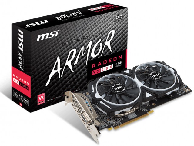 MSI Radeon RX 480 ARMOR