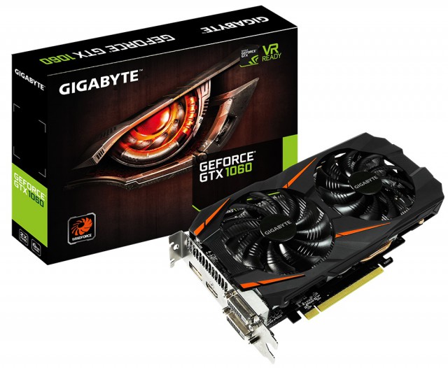 GIGABYTE GeForce GeForce GTX 1060 WINDFORCE 3G