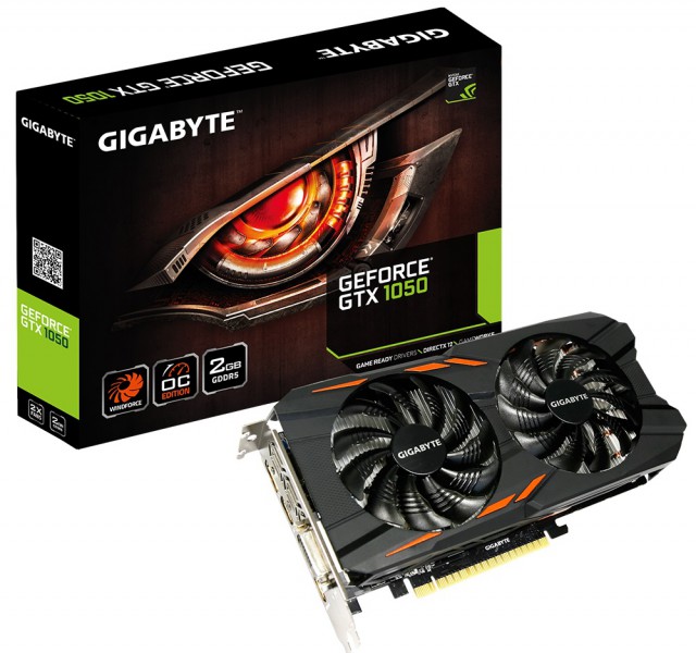 GIGABYTE GeForce GTX 1050 Windforce OC 2G