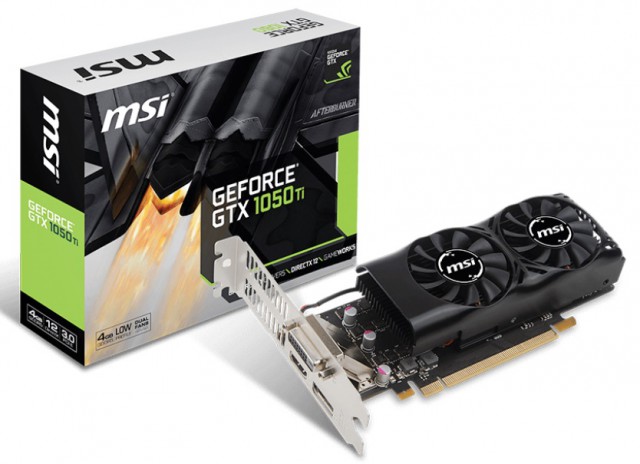 MSI GeForce GTX 1050 Ti 4GT LP