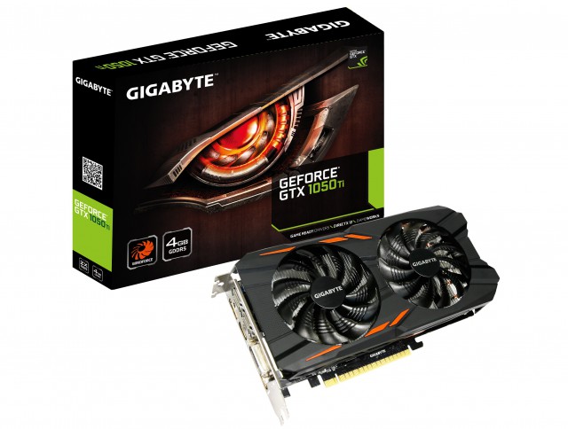 GIGABYTE GeForce GTX 1050 Ti WINDFORCE 4G