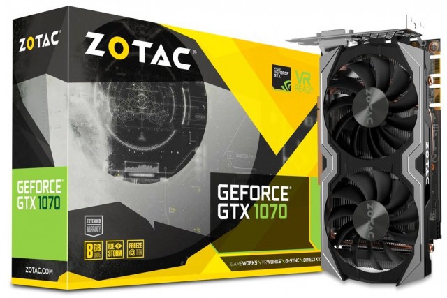 ZOTAC GeForce GTX 1070 Mini