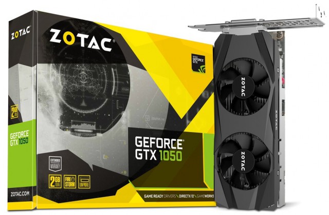 ZOTAC GeForce GTX 1050 Low Profile