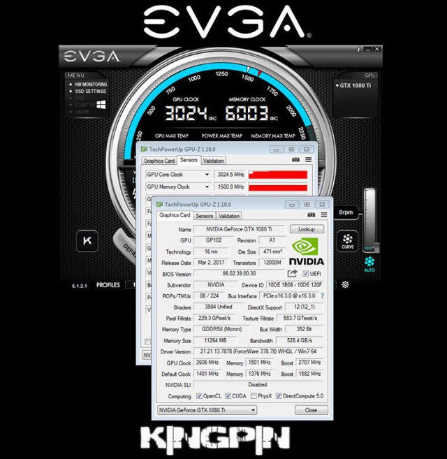 EVGA GeForce GTX 1080 Ti Founders Edition