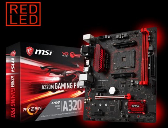 MSI A320M GAMING PRO