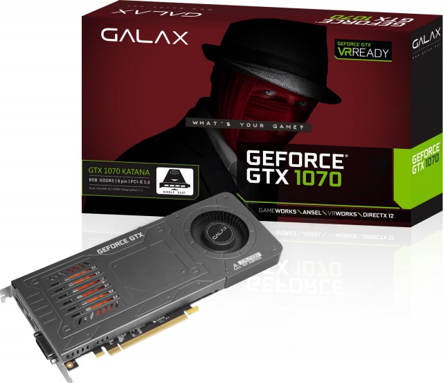 GALAX GeForce GTX 1070 KATANA