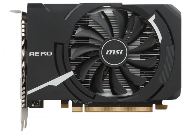 MSI Radeon RX 550 AERO ITX