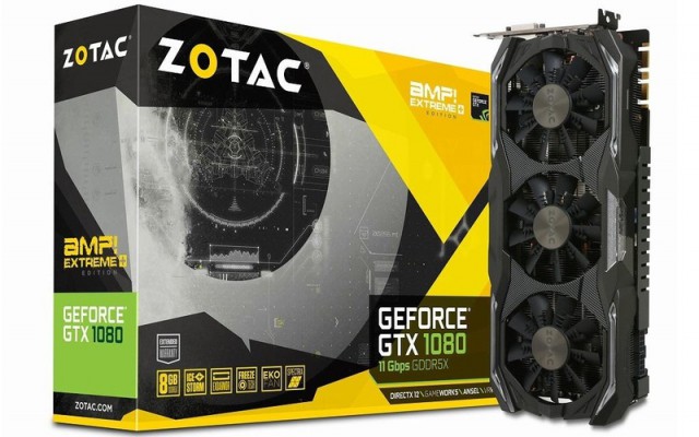 ZOTAC GeForce GTX 1080 AMP! Extreme+