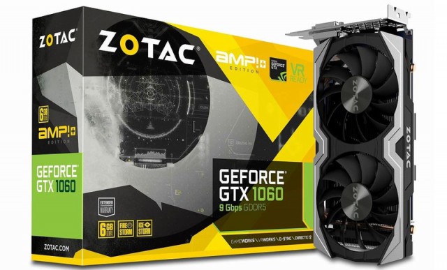 ZOTAC GeForce GTX 1060 AMP! Extreme+