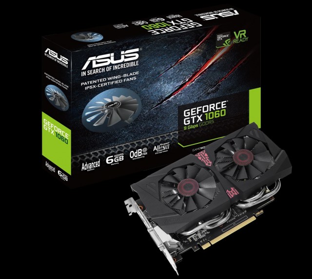 ASUS GeForce GTX 1060 Advanced Edition 6GB 9Gbps
