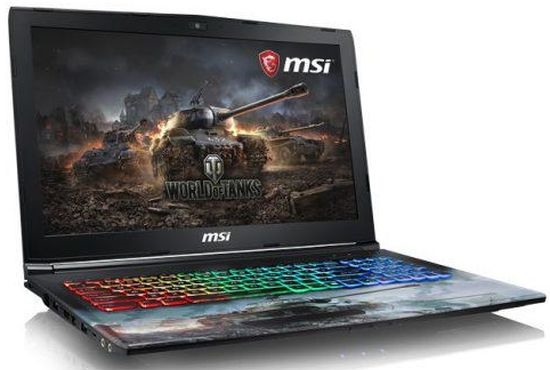 MSI GP62M World of Tanks Edition