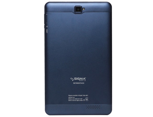 Sigma mobile X-style Tab A81