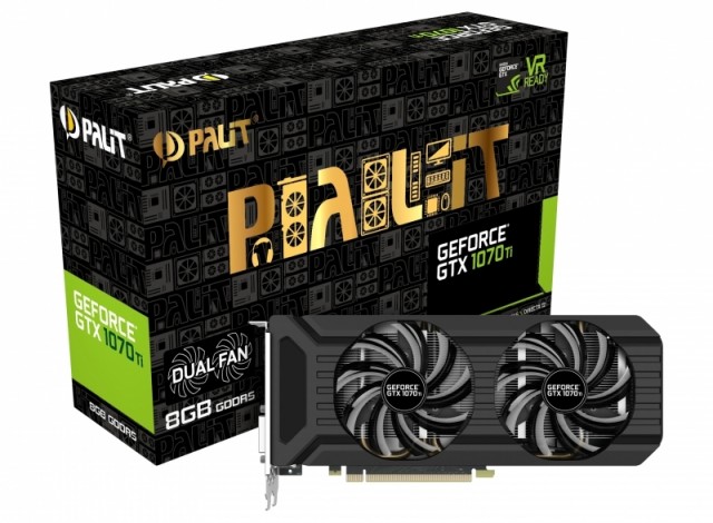 Palit GeForce GTX 1070 Ti Dual