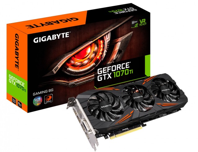 GIGABYTE GeForce GTX 1070 Ti Gaming