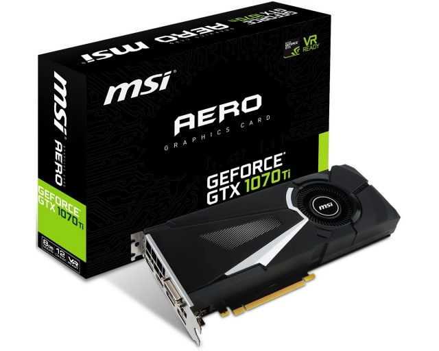 MSI GeForce GTX 1070 Ti AERO 8G