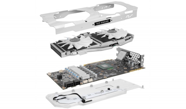 KFA2 GeForce GTX 1070 Ti EX-SNPR White