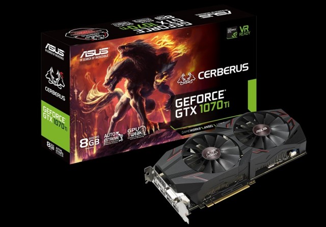 ASUS Cerberus GeForce GTX 1070 Ti