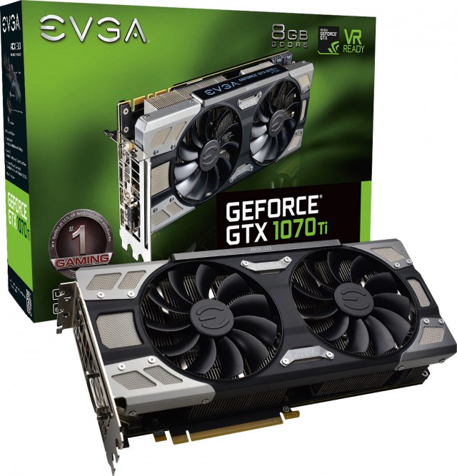 EVGA GeForce GTX 1070 Ti FTW Ultra Silent