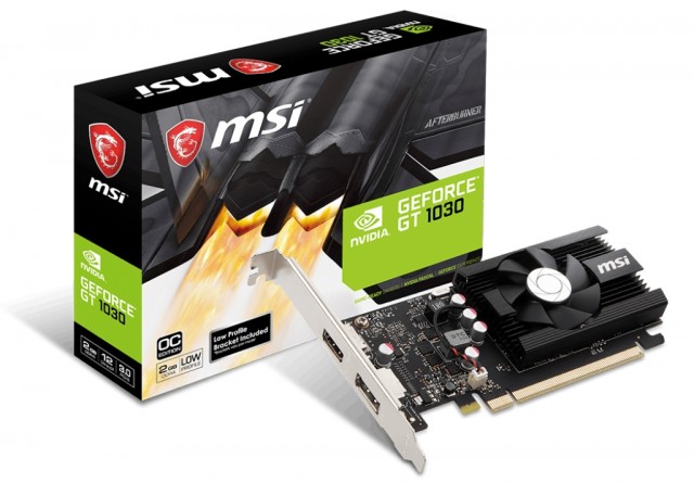 MSI GeForce GT 1030 2GD4 LP OC