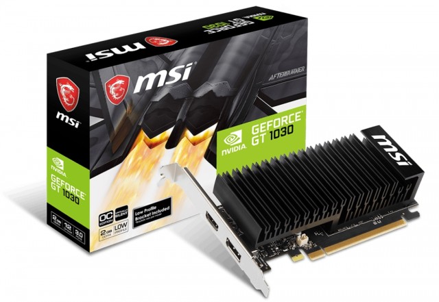 MSI GeForce GT 1030 2GHD4 LP OC