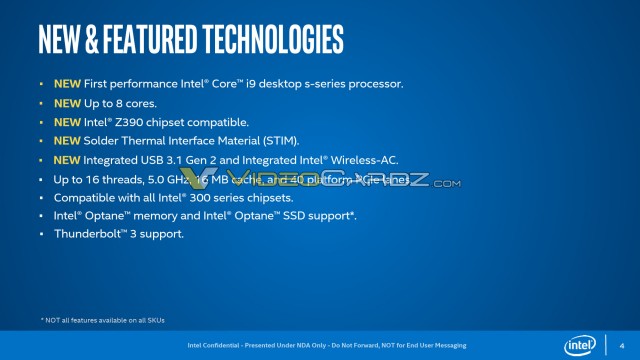 Intel Coffee Lake Refresh