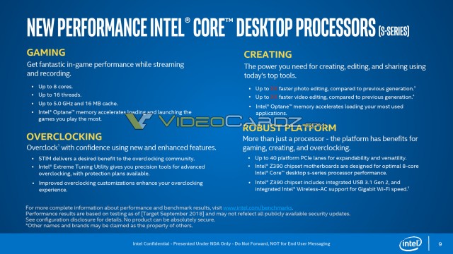 Intel Coffee Lake Refresh