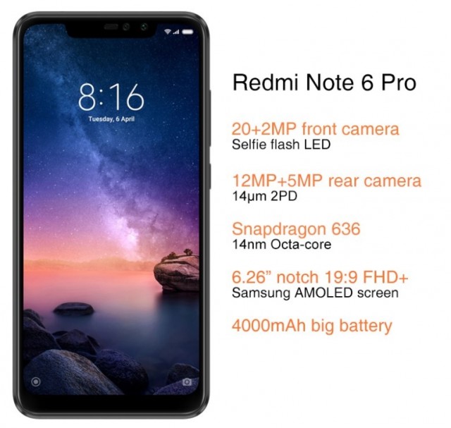 Xiaomi Redmi Note 6 Pro